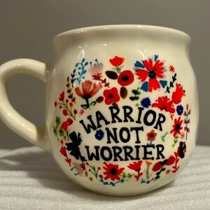 WARRIOR NOT WORRIER Mug